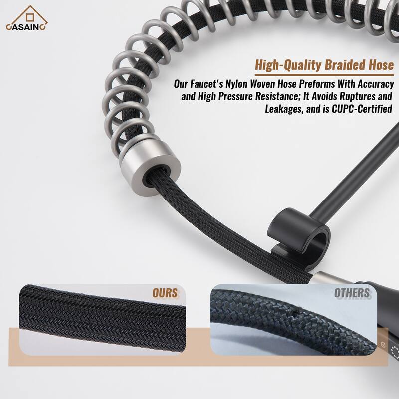 Single Handle Pull Down Sprayer Kitchen Faucet