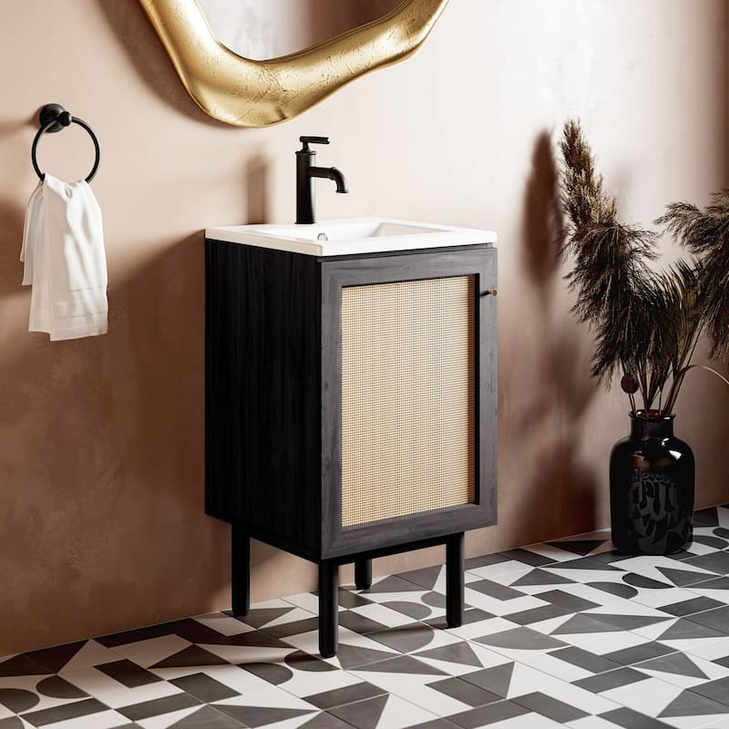Classe Bathroom Vanity in Oak