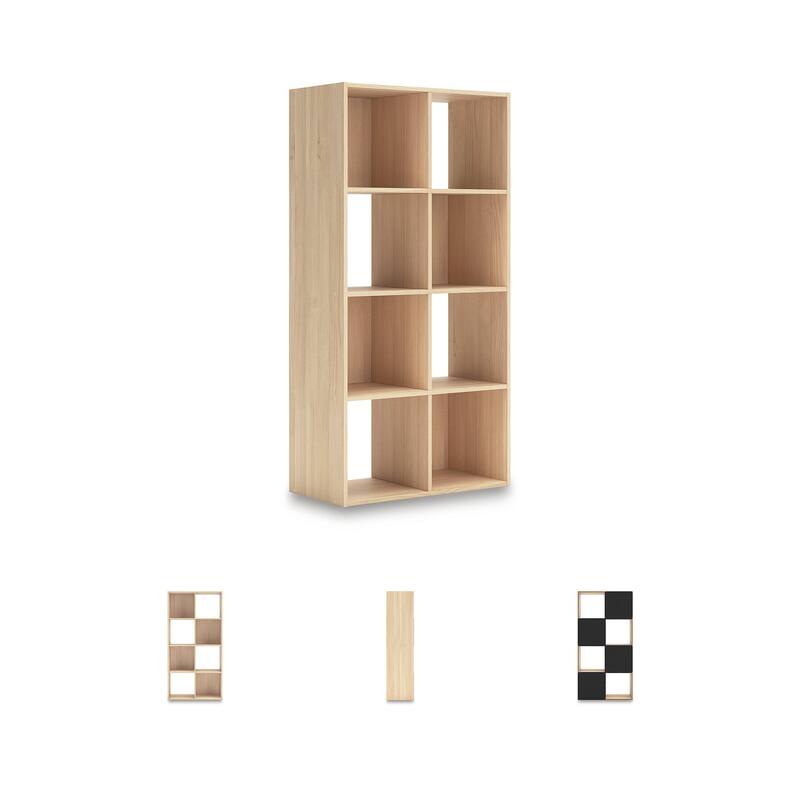 Signature Design by Ashley Piperton Brown 8 Cube Organizer - 24" W x 12" D x 47" H