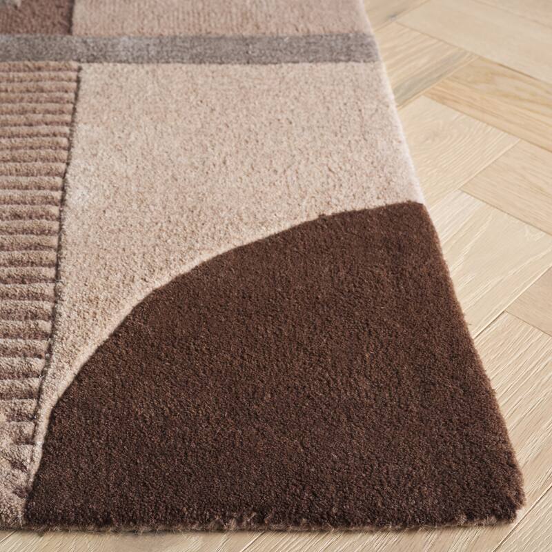 SAFAVIEH Handmade Fifth Avenue Threasa Mid-Century Modern Viscose Rug