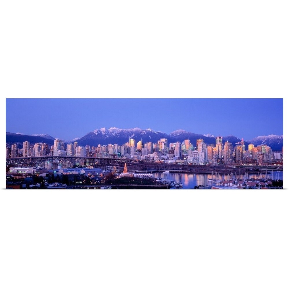 Shop Twilight Vancouver Skyline British Columbia Canada