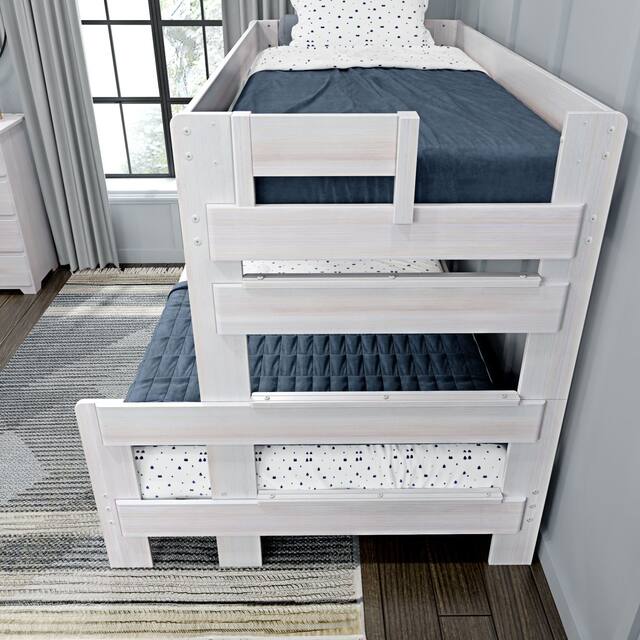 Max and Lily Farmhouse Twin over Full Bunk Bed