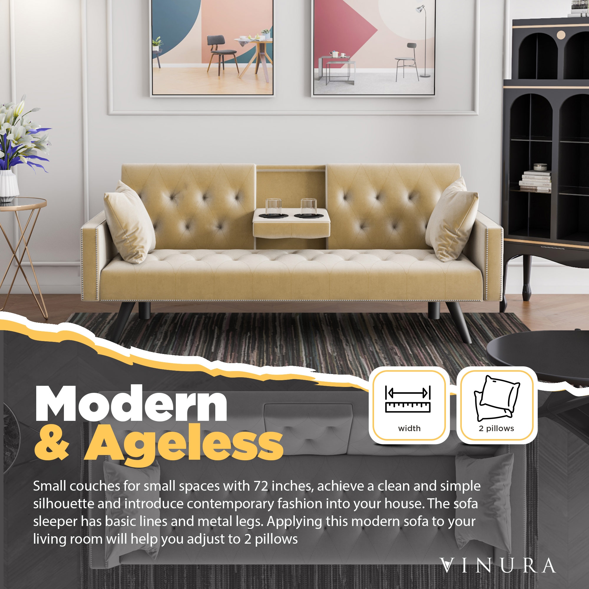 72 inch clearance pull out sofa