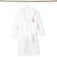 preview thumbnail 71 of 78, Sweet Kids 100% Polyester SUPER PLUSH Double Brushed Hooded Bathrobe with Pink Bookman Monogram