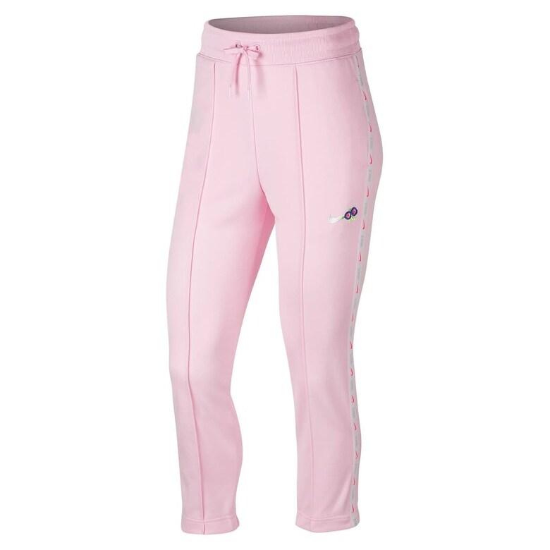 Shop Nike Sportswear Women S Cropped Pants Pink M Overstock