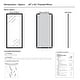 preview thumbnail 11 of 46, Ellis Silver Framed Wall Mirror
