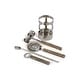 preview thumbnail 2 of 1, Bayeux Stainless Steel 5-Piece Bar Tool Set