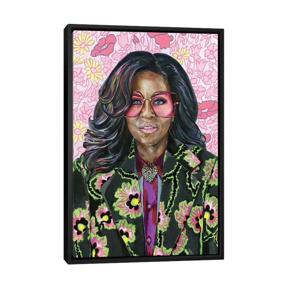 iCanvas "Michelle" by Heather Perry Framed Canvas Print