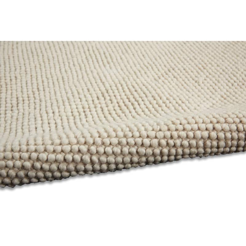 Calvin Klein Textured Dots Hand Woven Textured Loop Modern Area Rug