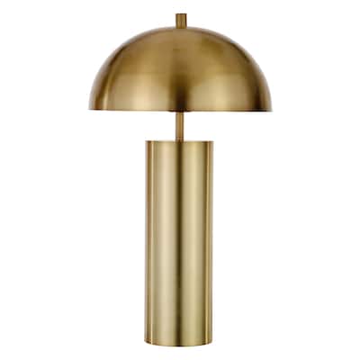 York 27" Tall Table Lamp with Metal Shade
