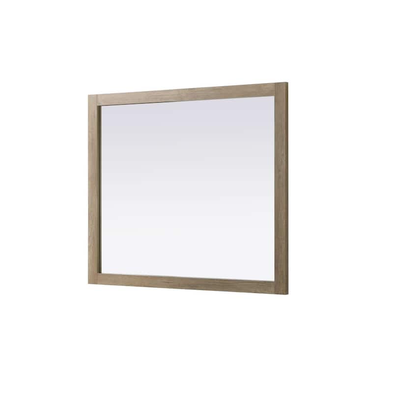 Solene Wooden Rectangle Mirror (42-48 x 36 in.)