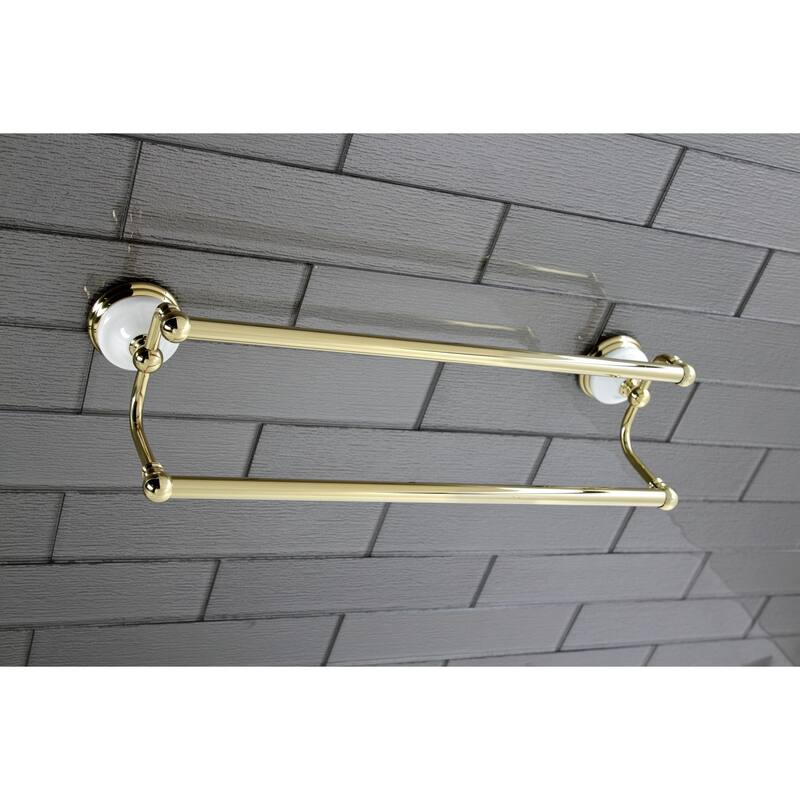 Vintage 18-Inch Dual Towel Bar