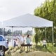 preview thumbnail 17 of 40, 10' x 10' Pop Up Outdoor Canopy Tent Commercial Instant Reinforce Canopies with Wheel Carry Bag & Storage Pocket - 10x10'