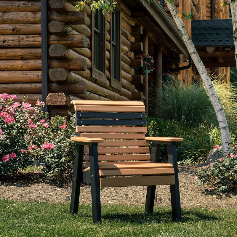 Poly Lumber Plain Rollback Bench