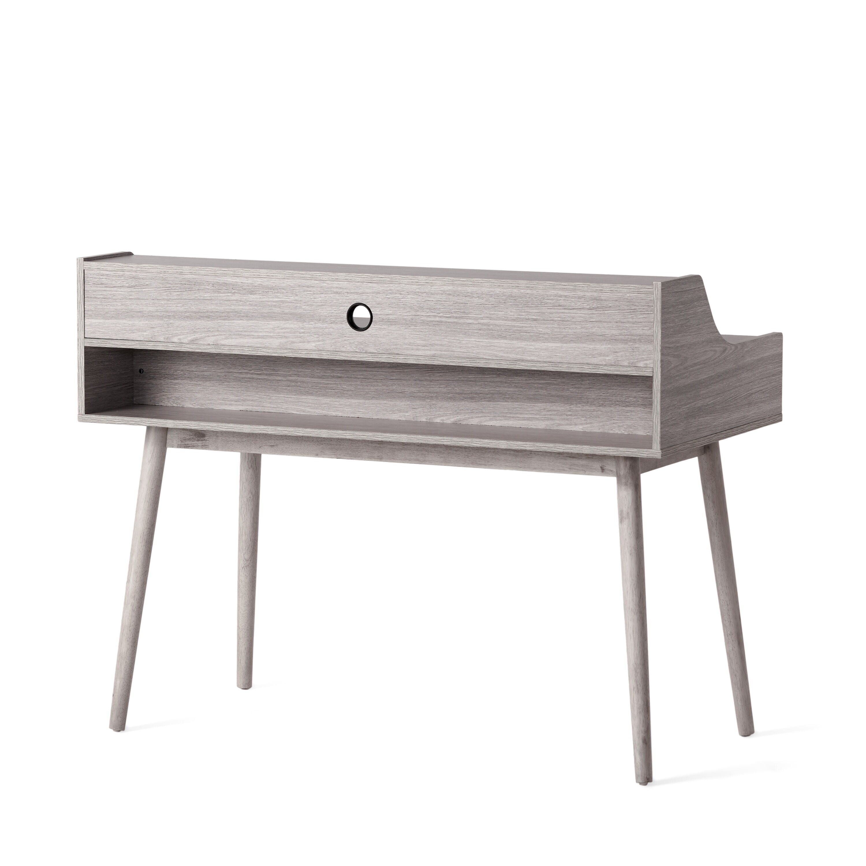 Brenda mid century modern wood office on sale desk by christopher knight home