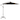 10ft Offset Outdoor Patio Umbrella with Hand Crank, Brown