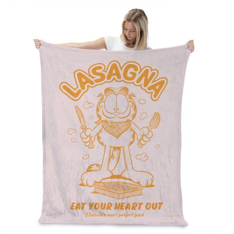 Nickelodeon Garfield Silk Touch Throw Blanket