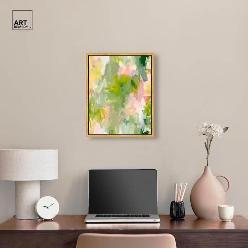 Quantum Hues I Canvas by Art Remedy