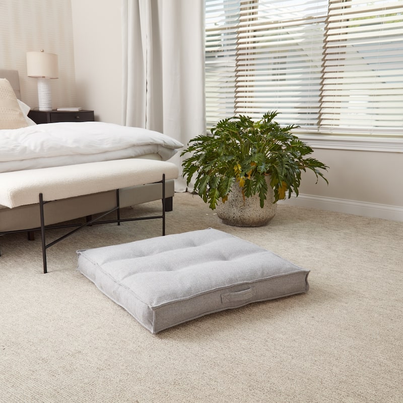 Square Tufted Floor Pillow