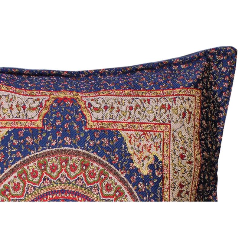 Vintage Retro Royal Exotic Kavka Turkish Throw Pillow