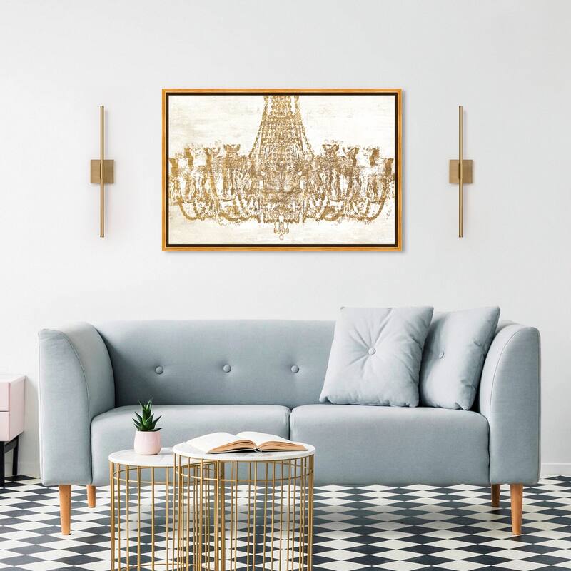 Modern Gold Linear Dimmable Integrated LED Bathroom Vanity Light Wall