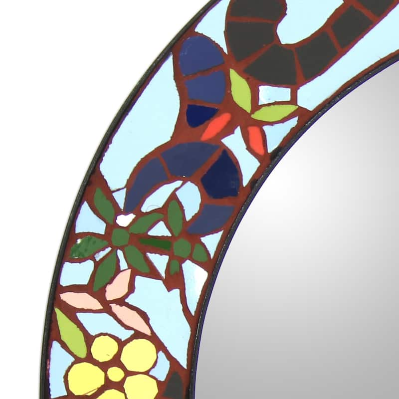 Handmade Sunny Day Mirror(India) - Multi