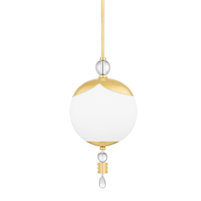 Hudson Valley Perla 1 Light Small Pendant