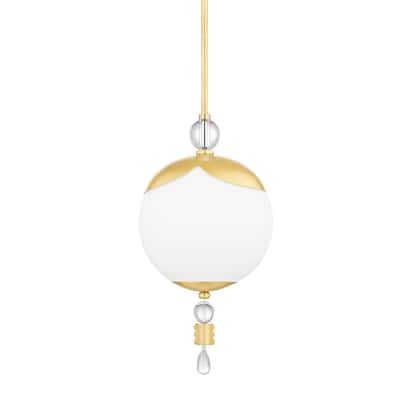 Hudson Valley Perla 1 Light Small Pendant