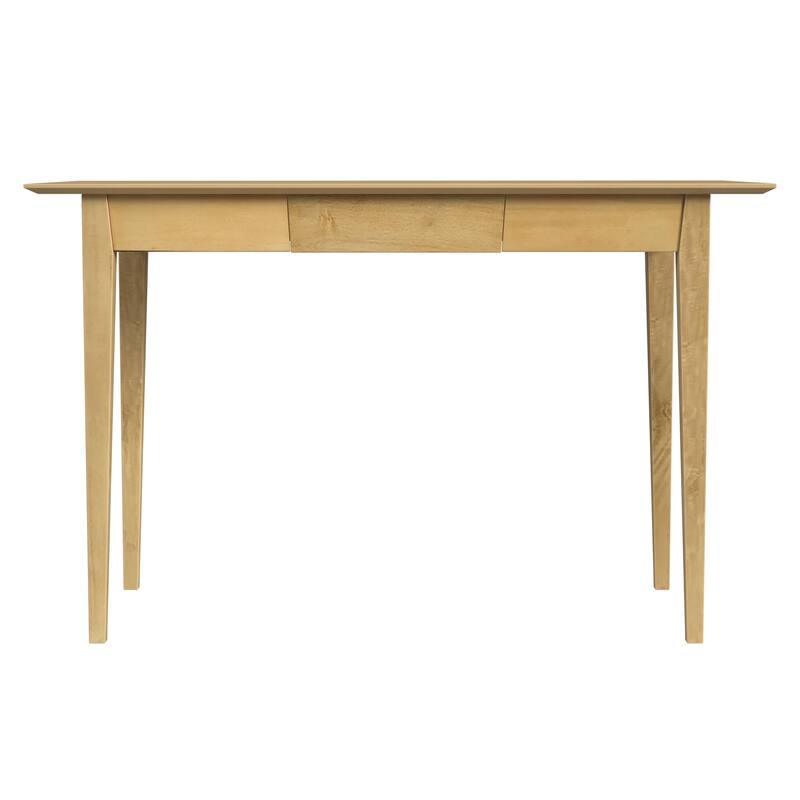 Caelynn 48" Natural Wood Shaker Writing Desk