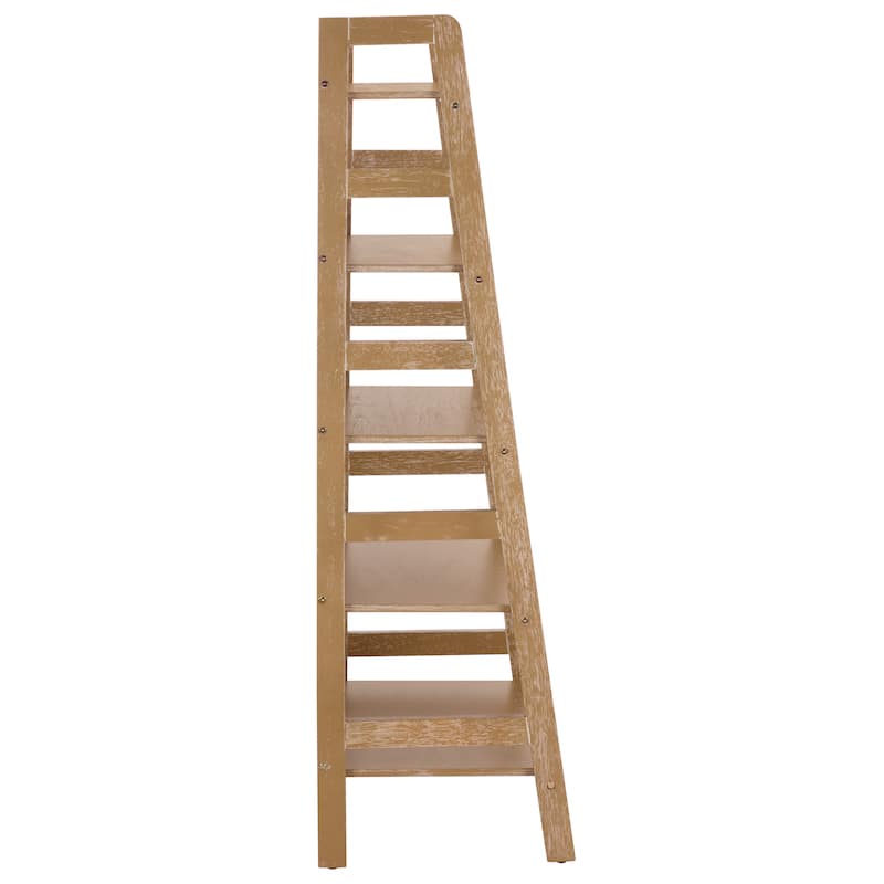 SEI Furniture Amanda 5-Tier Bookcase - 25"W x 21"D x 66"H