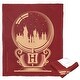 preview thumbnail 5 of 3, Warner Brothers Harry Potter Snowglobe Silk Touch Throw Blanket