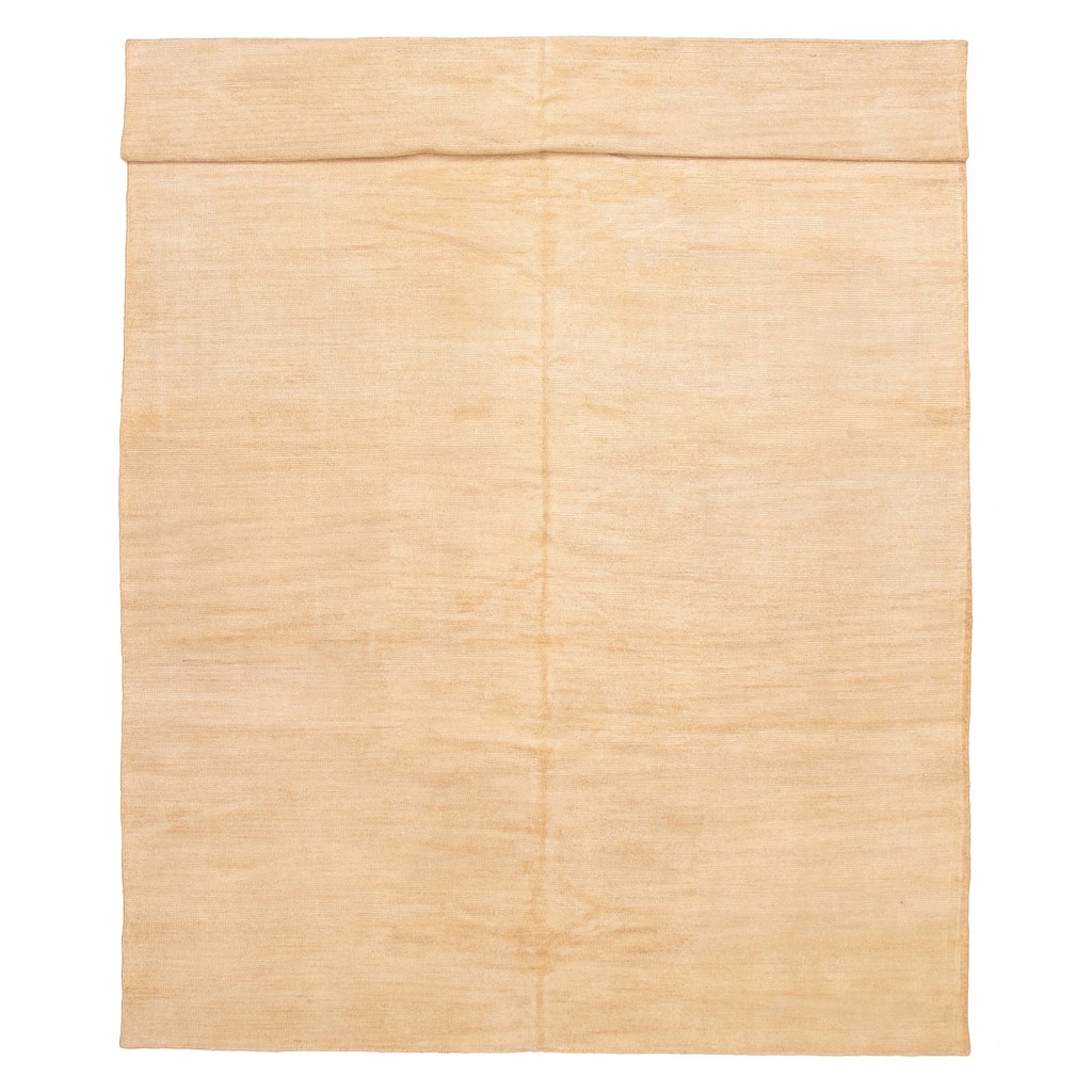 ECARPETGALLERY Hand-knotted Loreto Cream Silk Rug - 9'6 x 14'4