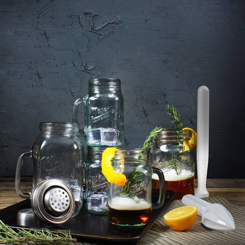 Mason Craft & More 7-piece Glass Bar Set