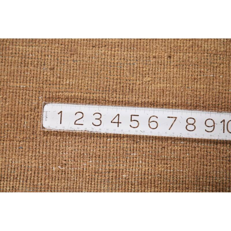 Modern Gabbeh Oriental Area Rug Hand-Knotted Wool Carpet - 5'7"x 7'6"