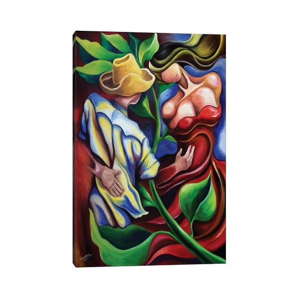 slide 2 of 6, iCanvas "Dancing In Countryside" by Dixie Miguez Canvas Print