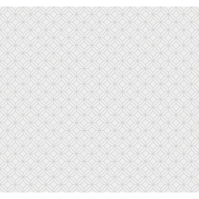 Seabrook Designs Brynn Petite Geometric Unpasted Wallpaper