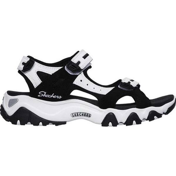 Shop Skechers Women S D Lites 2 0 Kilowatt Active Sandal Black