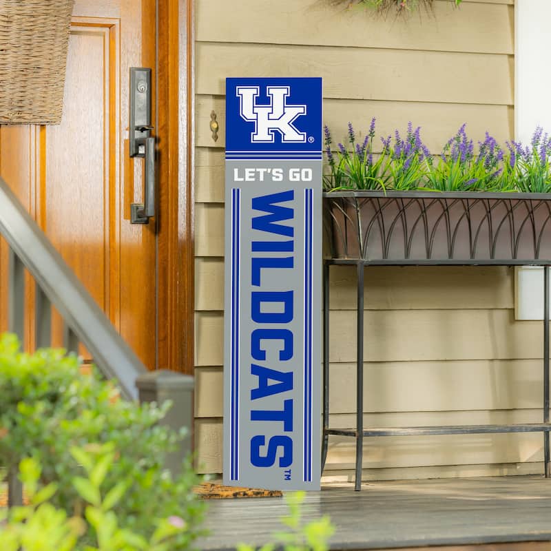 47" Double Sided Seasonal Porch Leaner, University of Kentucky - 47" x 11.25"