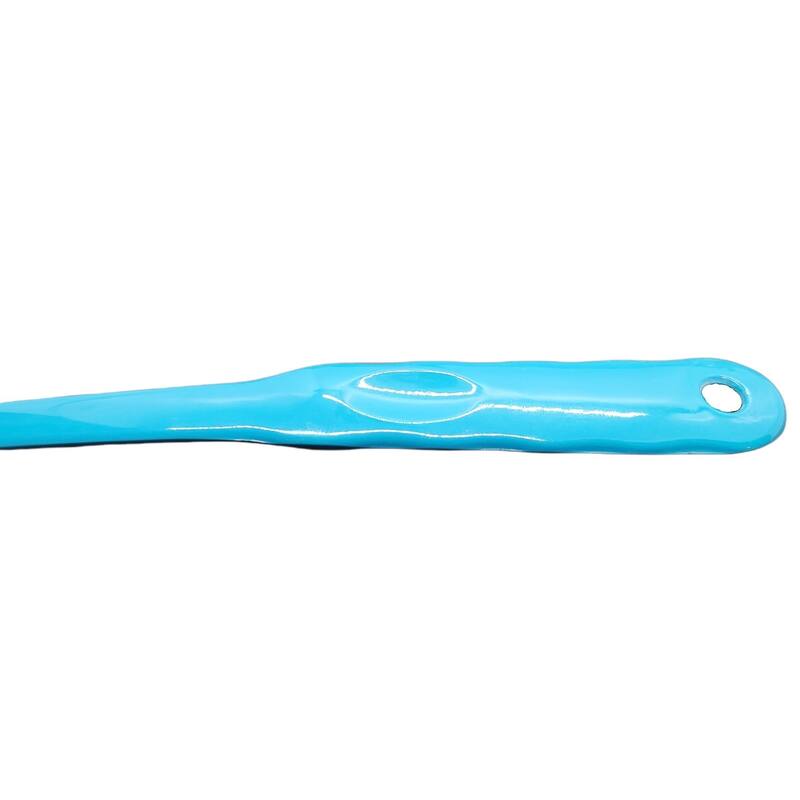 Handy Housewares 12.5" Long Handled Colorful Melamine Slotted Cooking Turner Spatula