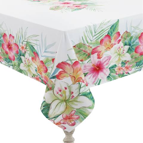 Tropical Island 70x144 Tablecloth