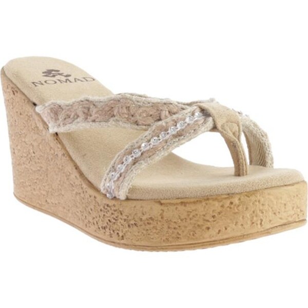 Nomad Women's Laguna Sandal Natural. Opens flyout.