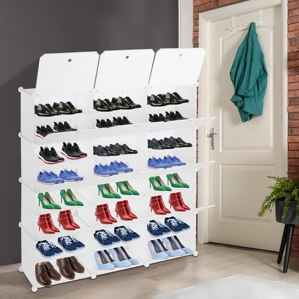8 tier shop shoe rack