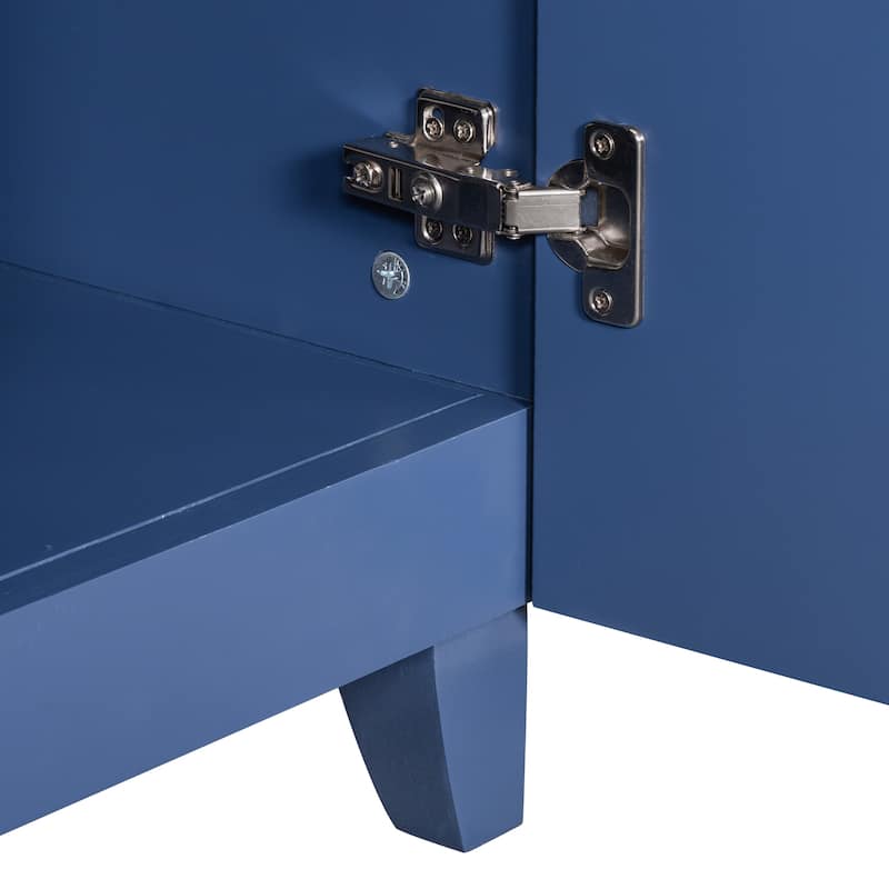 Roomfitters 36" Bathroom Vanity with Ceramic Sink, Soft Close Doors, Adjustable Shelves, Standard & Double Drawers