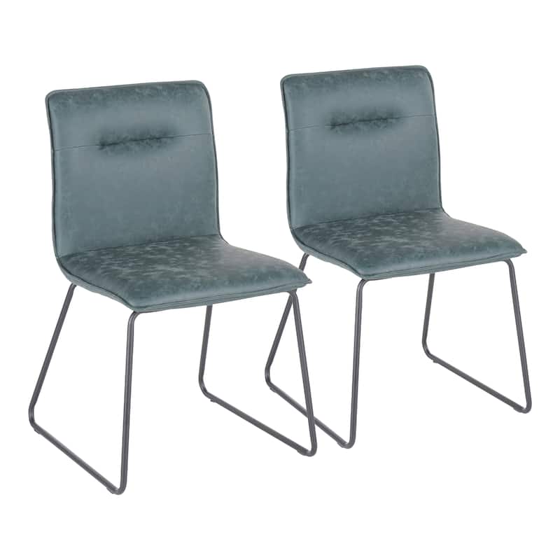 Carbon Loft Lyonne Industrial Dining Chair (Set of 2) - N/A