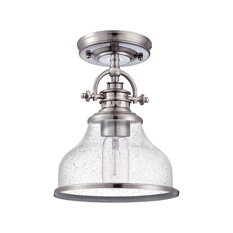 Bellevue Hamblen 8" Wide Semi-Flush Ceiling Fixture