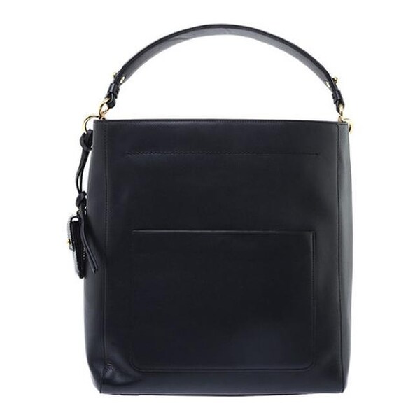 cole haan smooth leather messenger bag
