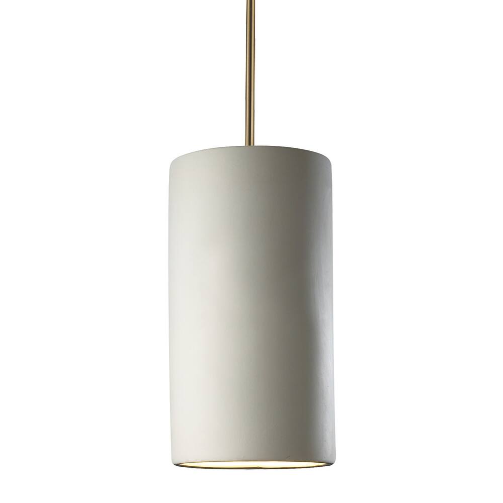 Justice Design Group Large Cylinder Pendant - Rigid Stem
