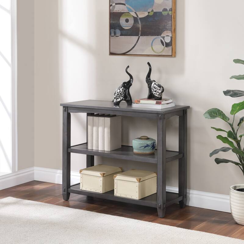 Lane Console Table - Slate Grey