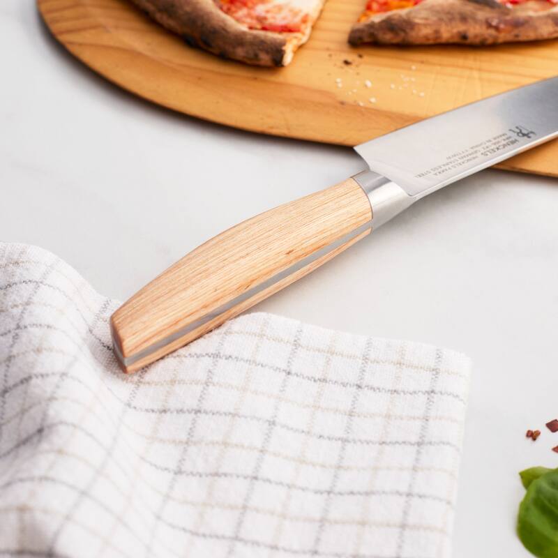 Henckels Pakka 10-inch Pizza Knife - Wood