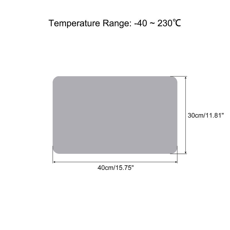 2pcs Silicone Baking Mat, Heat Resistant Non-Slip Table Place Mats